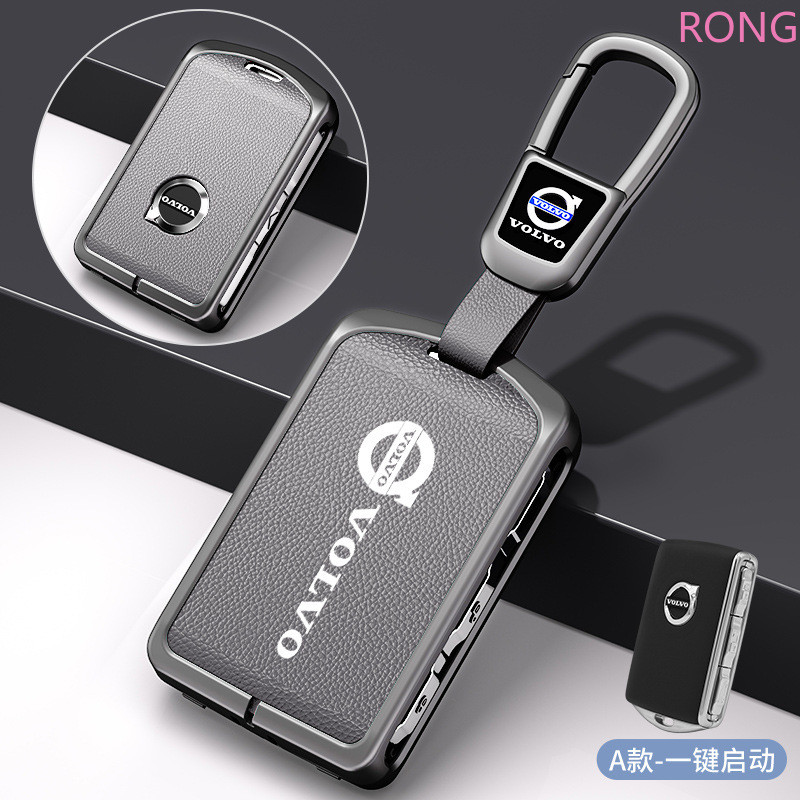 สังกะสีอัลลอยด์รถ Remote Key กรณี Fob สําหรับ Volvo XC40 XC60 XC90 S60 S90 V60 V90 T5 T6 T8 Key ป้อง