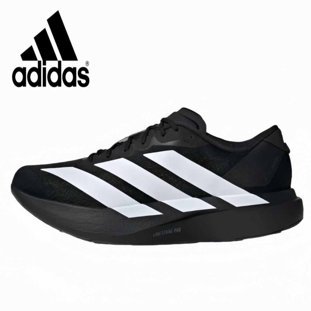 Adidas Adizero Evo SL Black and White 2 ของแท้ 100 % Unisex รองเท้ากีฬาเพื่อการพักผ่อน