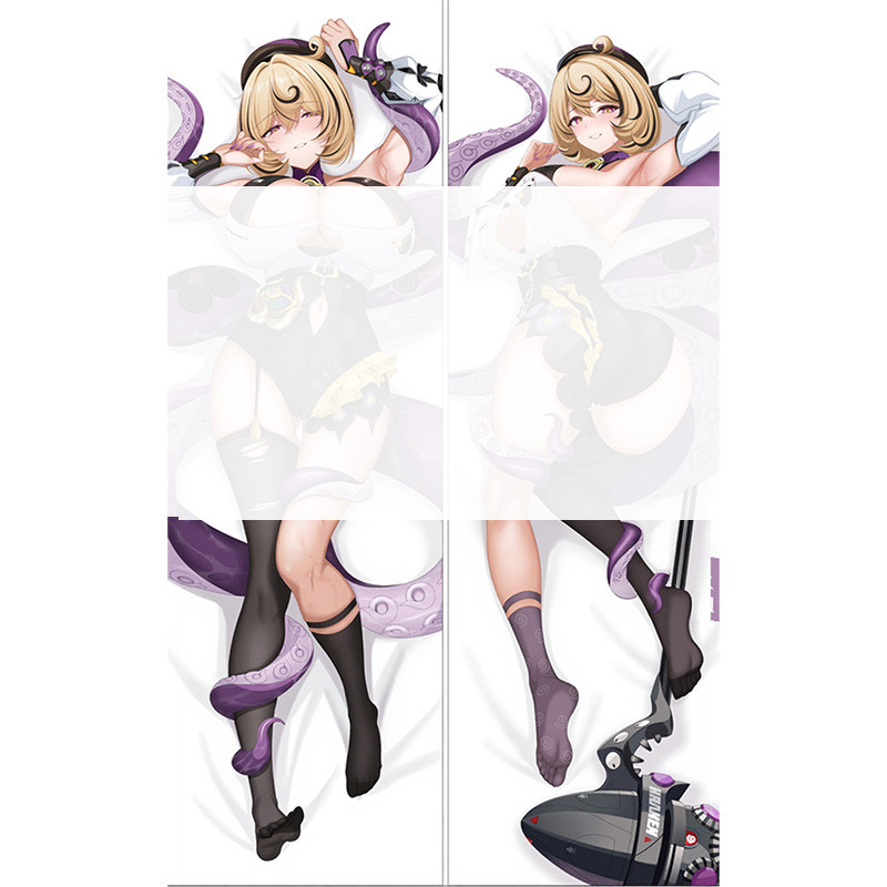 ปลอกหมอนร่างกายZenless Zone Zero แบบสองด้าน พิมพ์ลายYidhari ขนาดชีวิต