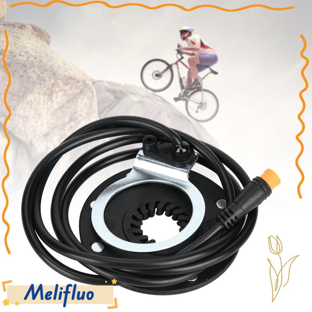 MELIFLUO Pedal Assist Sensor, 8 แม่เหล็ก 24/36/48V Ebike Power Sensor, ทนทาน 90 ซม.ความยาว 3 ขาเซ็นเ