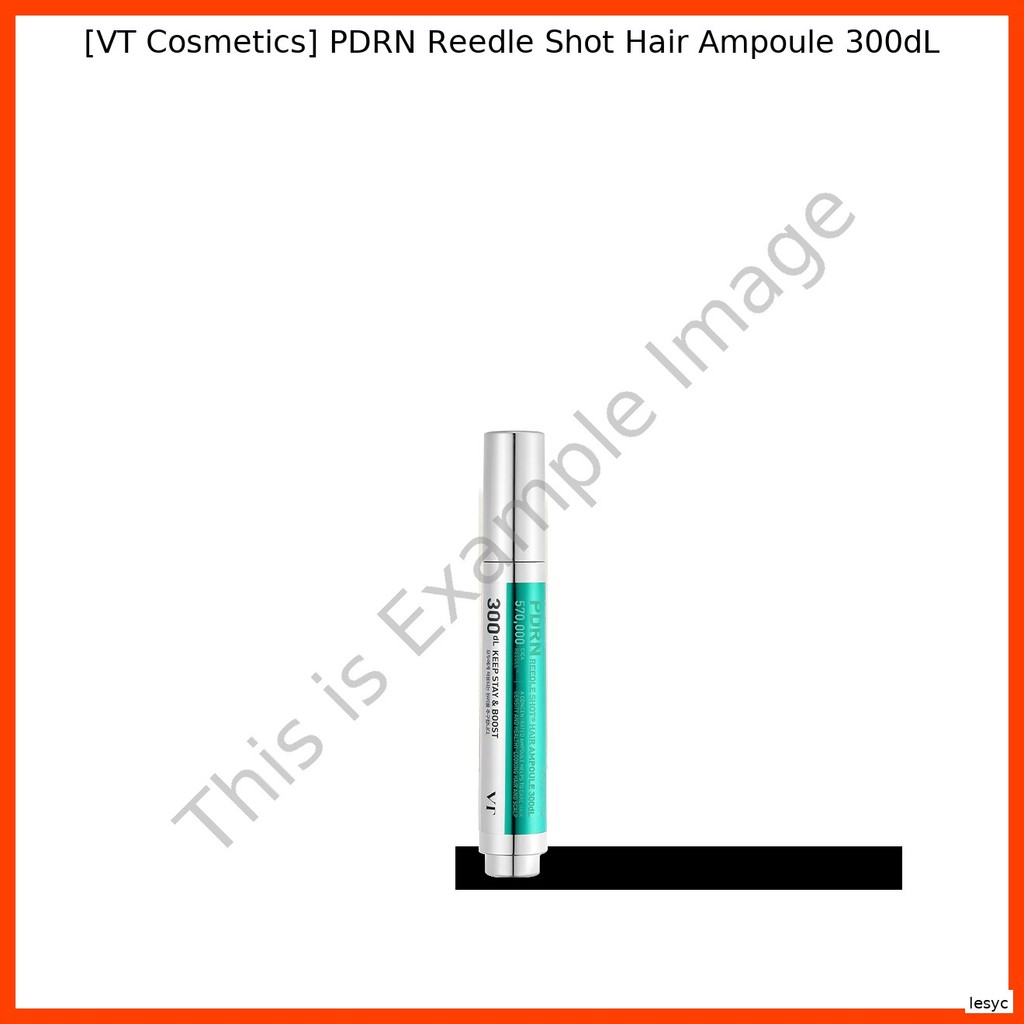 [VT Cosmetics] PDRN Reedle Shot Hair Ampoule 300dL / บํารุง ความแข็งแกร่ง โดย lesyc
