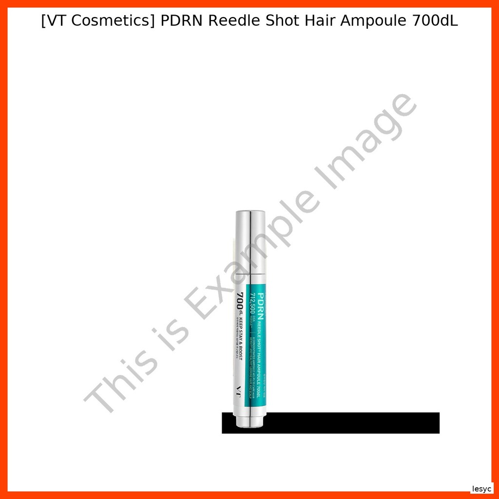 [VT Cosmetics] PDRN Reedle Shot Hair Ampoule 700dL / บํารุง ความแข็งแกร่ง โดย lesyc