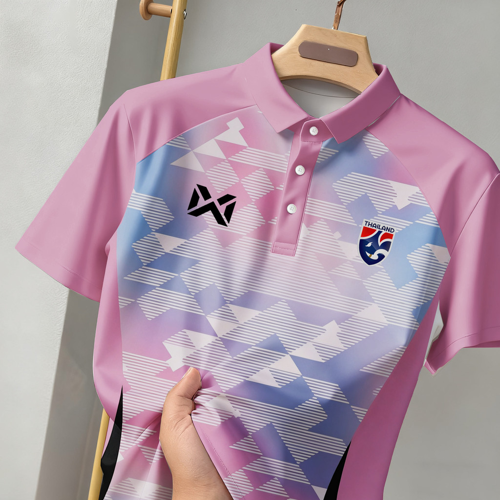 เสื้อโปโลผู้ชายคุณภาพสูง สไตล์คลาสสิก หลากสี ระบายอากาศดี แห้งไว แขนสั้น