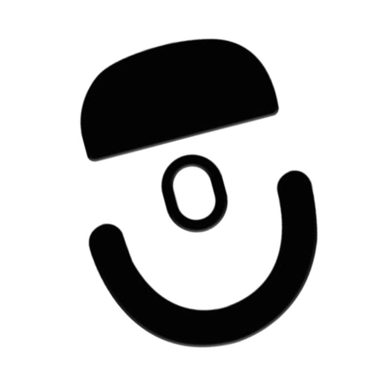 BTF Smooth Glides Gaming Mouse Skates Feet Enhances Control สําหรับ MCHOSE A7 Ultra RE