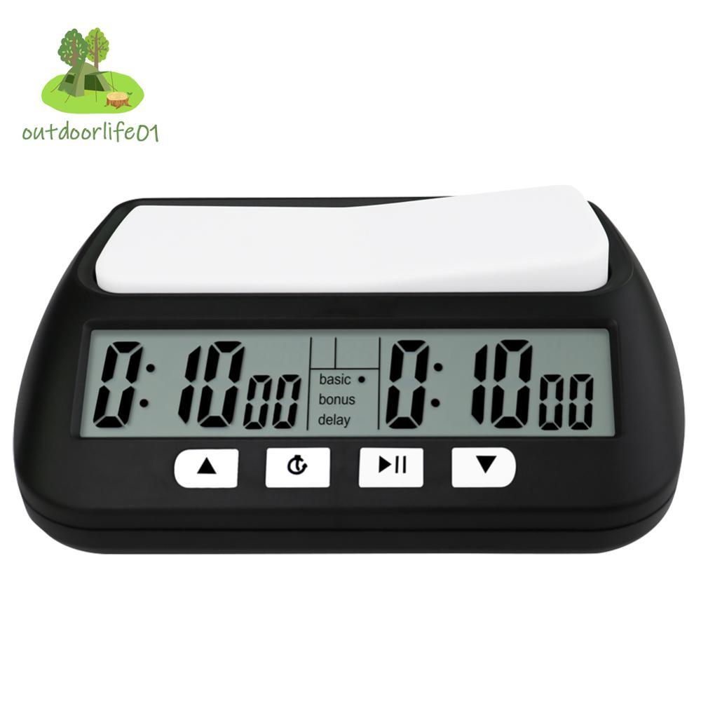 *มันคือ* การแข่งขันระดับมืออาชีพชั่วโมงเมตรนาฬิกาหมากรุกแบบพกพาจับเวลาเกมตารางเกมกระดานจับเวลานับขึ้นลงสําหรับหมากรุกสากล