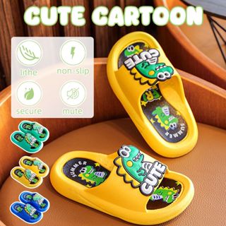 รองเท้าแตะ PVC นุ่มลายการ์ตูนไดโนเสาร์สำหรับเด็กผู้ชายคู่นี้…