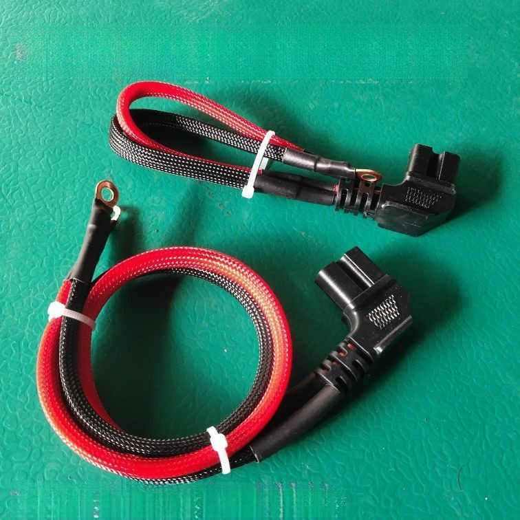 10AWG 6mm² Electric Vehicle Power Cable with Bent T-Type High-Power Plug Charging Port Connector