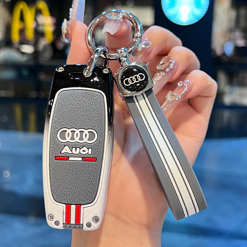 ฝาครอบกุญแจ Audi A6L 2024 Gradient a8 เฉพาะ a7l รวมทุกอย่างใหม่ q7 พวงกุญแจรถ q6 กระเป๋า q8 เปลือก 2