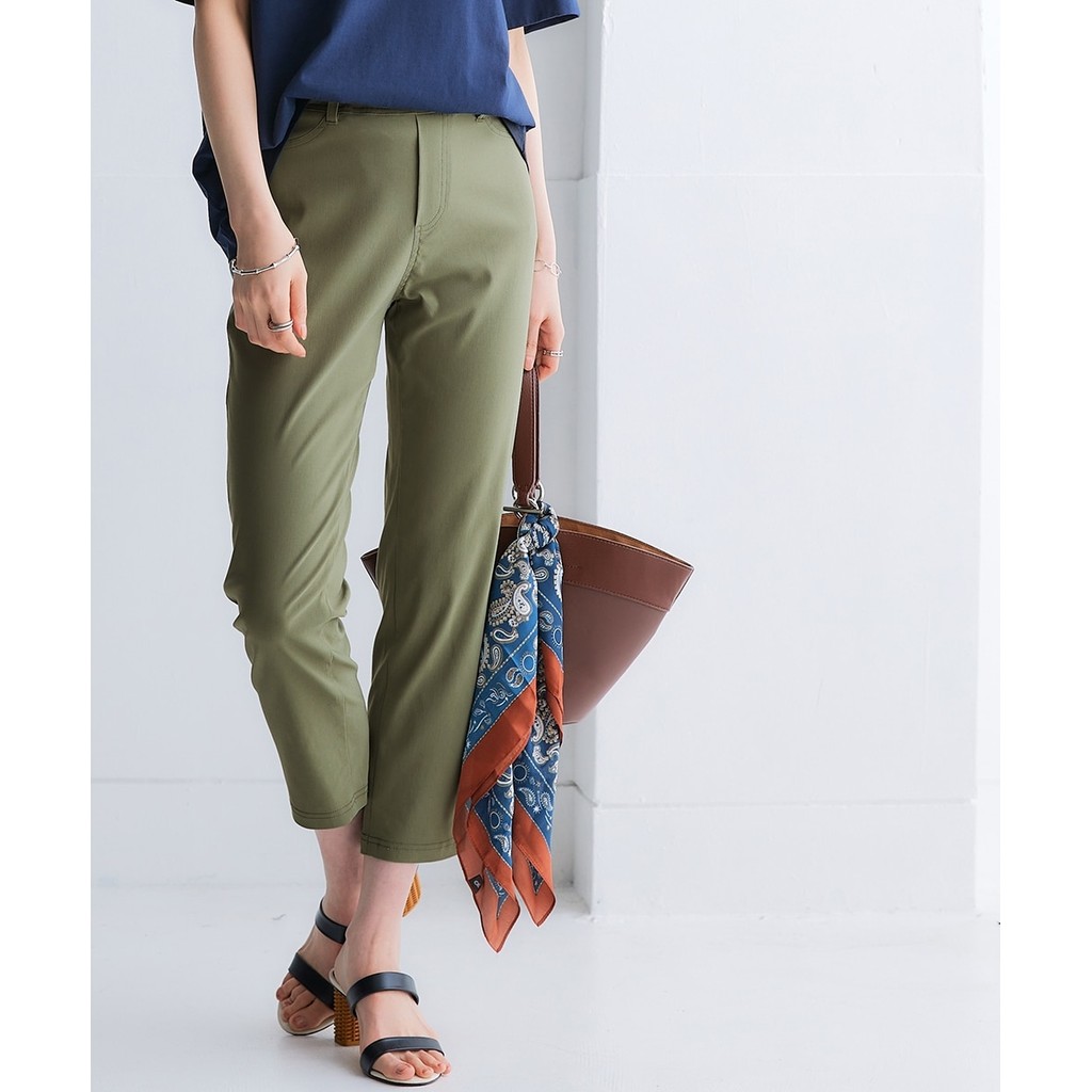 [จัดส่งจากประเทศญี่ปุ่น] Nissen_  กางเกงเลกกิ้งสกินนี่สัมผัสเย็นสบาย กันยูวี ผ้ายืดหยุ่นสูง ยาว 9 ส่วน ใส่สบายไม่อึดอัด พลัสไซส์มีพร้อมส่ง กางเกงลำลองใส่ทำงานก็ปัง ใส่เที่ยวก็เก๋ ขาเรียวสวยสไตล์ญี่ปุ่น ระบายอากาศดีเยี่ยม ซักง่าย ทนทาน คุณภาพพรีเมียม