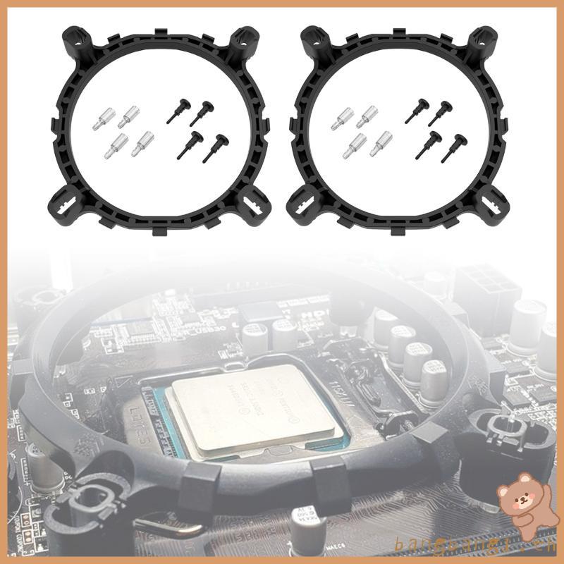 Bangb พัดลมฐานยึดฐานสําหรับ Intel12th LGA1366 LGA1200 LGA1700 Lga1200 1366 CPU พัดลมแพลตฟอร์มฐาน Rac