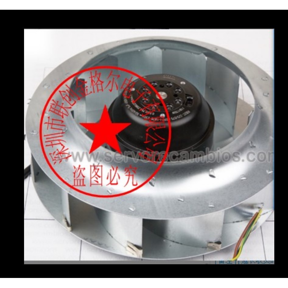 [Radiator] RB2C-225/088 K220 I-1898 AC230V เดิมแท้ฝรั่งเศสนําเข้าพัดลมแรงเหวี่ยงอลูมิเนียมทั้งหมด