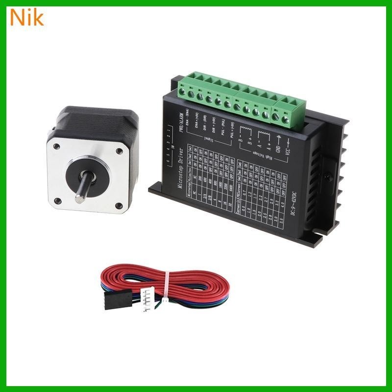 B.N.K.T.S. Nema17 Stepper Motor 42 Motor 1 5A 17HS4401S With Stepper Motor Driver Set