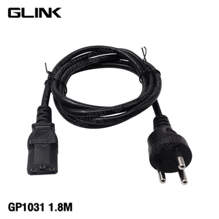 [ 1 เส้น ] GP1031 สายไฟ AC 3ขากลม ขากลม Glink มาตรฐาน มอก. 3C x 0.75 sq.mm 10A 250V สายไฟ AC 3ขา กลม Glink 10แอมป์ TI...