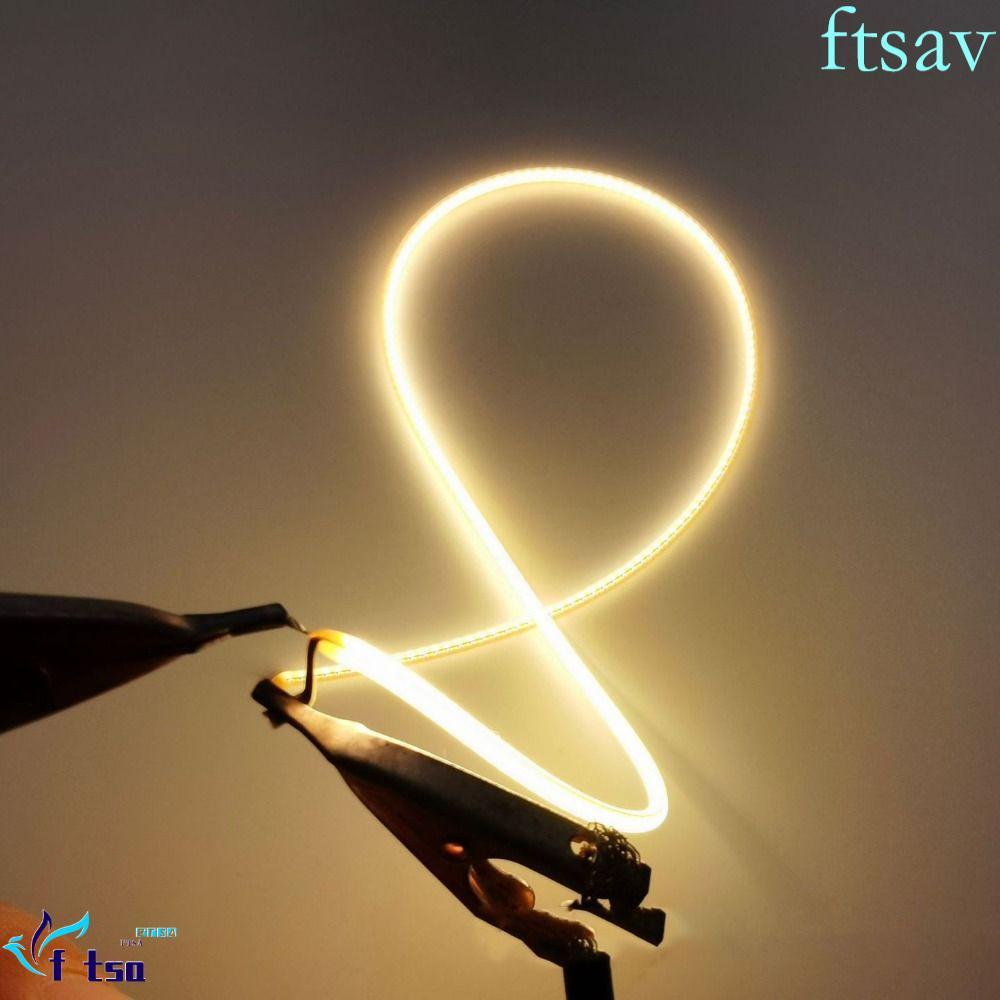 SWIFTSAVER Edison หลอดไฟอะไหล่ DC3V LED Filament ยืดหยุ่น ขนาด 25/80/110/128/190/300/352 มม. สําหรับ DIY อุปกรณ์เสริมบรรยากาศ