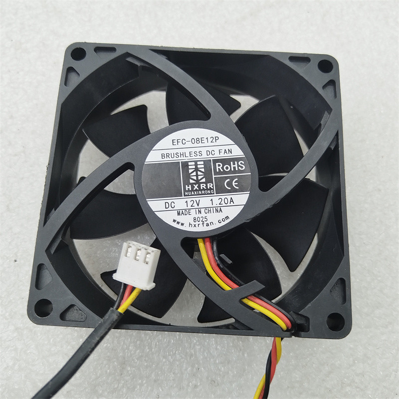 Dongweifeng EFC-08E12P Three-Line 3p 1.2A พัดลม 8mAh คลังสินค้าพร้อม