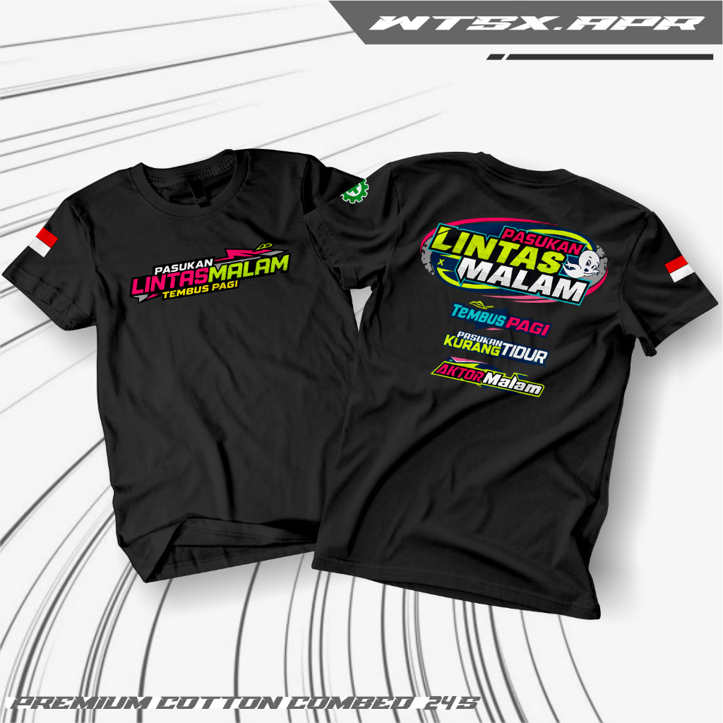 เสื้อยืด NIGHT TRAFFIC TROOPS THROUGH MORNING, LESS SLEEP, NIGHT ACTOR, PREMIUM COMBED COTTON