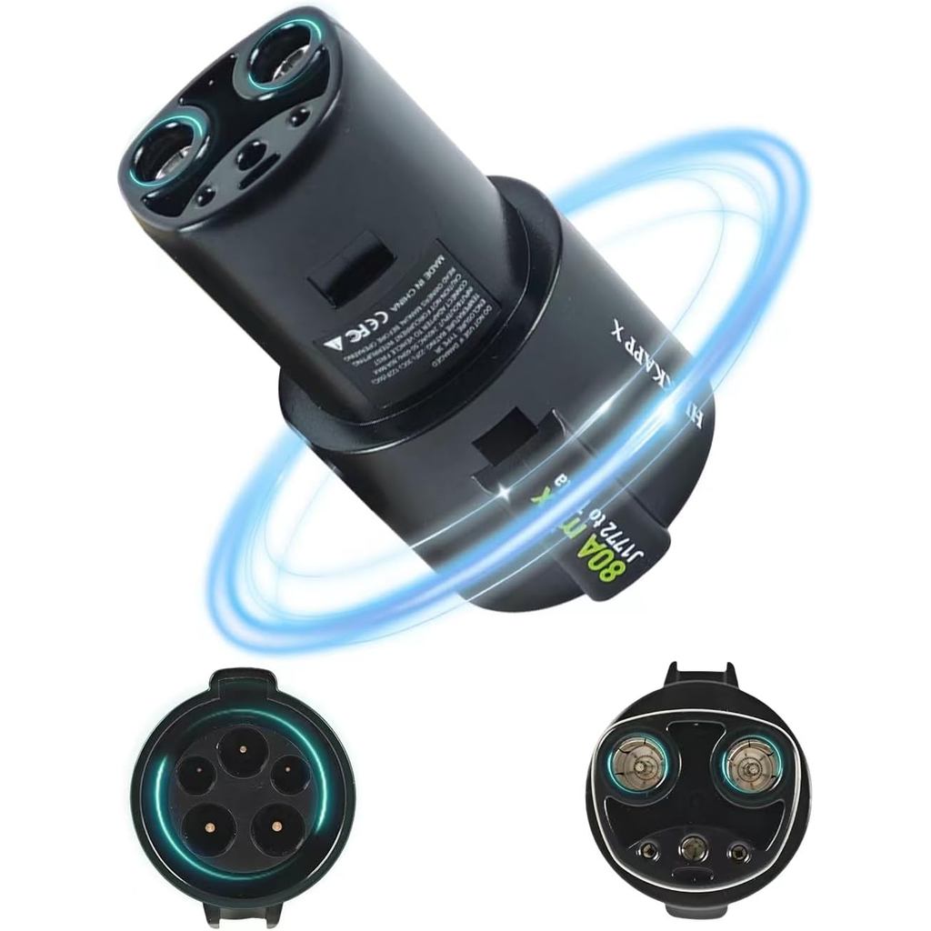 J1772 ถึงอะแดปเตอร์ Tesla, 80A/240V AC J1772 อะแดปเตอร์ชาร์จสําหรับ Tesla รุ่น 3/Y/X/S, สําหรับ Tesl