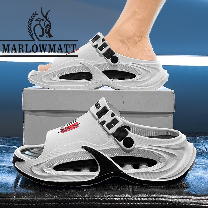 รองเท้าแตะผู้ชาย Marlowmatt | กันลื่น กันน้ํา | รองเท้าแตะกีฬาแฟชั่น