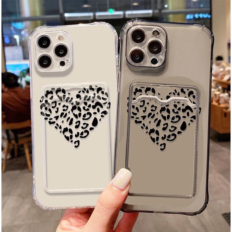 Realme SoftCase Anti ลายนิ้วมือ ATM ID Card รูปแบบเสือดาวสําหรับหมายเหตุ 60 60x 50 Narzo N63 N61 10 
