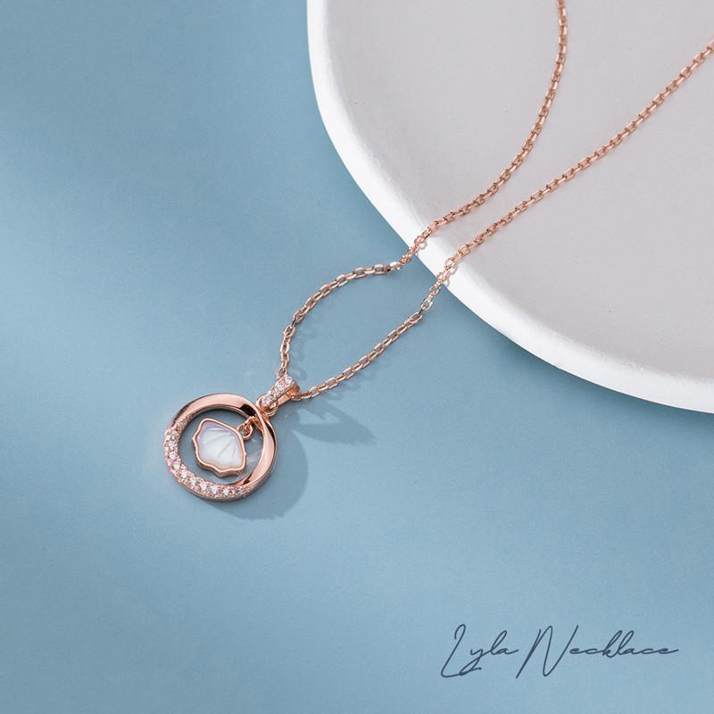 Lyla Necklace สร้อยคอเงินแท้ S925 [MERCELO]