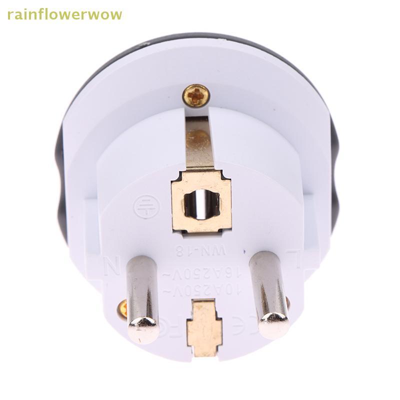 C&B ปลั๊กแปลงมาตรฐานเยอรมัน FR AU US UK To EU Euro Korea Universal Travel Adapter Home Plug Adapter 