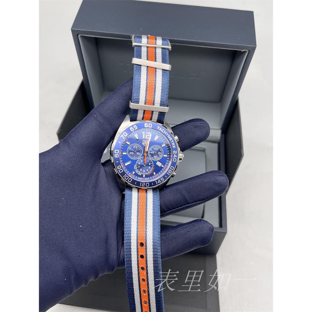 ฟรีกล่อง TT.TAGE Heuersee Quartz Movement นาฬิกาผู้ชาย F1 Series CAZ1014.FC8196