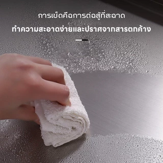 เขียงสแตนเลสเกรดอาหาร 304 ทำความสะอาดง่าย ทนความร้อน กันความชื้น พร้อมขอบกันลื่นเพื่อความปลอดภัยในการใช้งาน