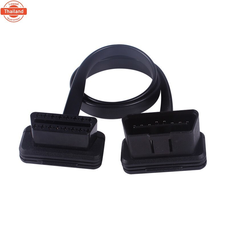 สายต่อ OBD2 สำหรัเพิ่มความยาว OBD2 extension cable ใช้งานกั Gauge/ELM327/GPS/OBD2 Scanner