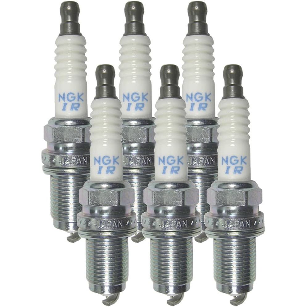 NGK (4589) IFR6T-11 หัวเทียนเลเซอร์อิริเดียม (6 แพ็ค)
