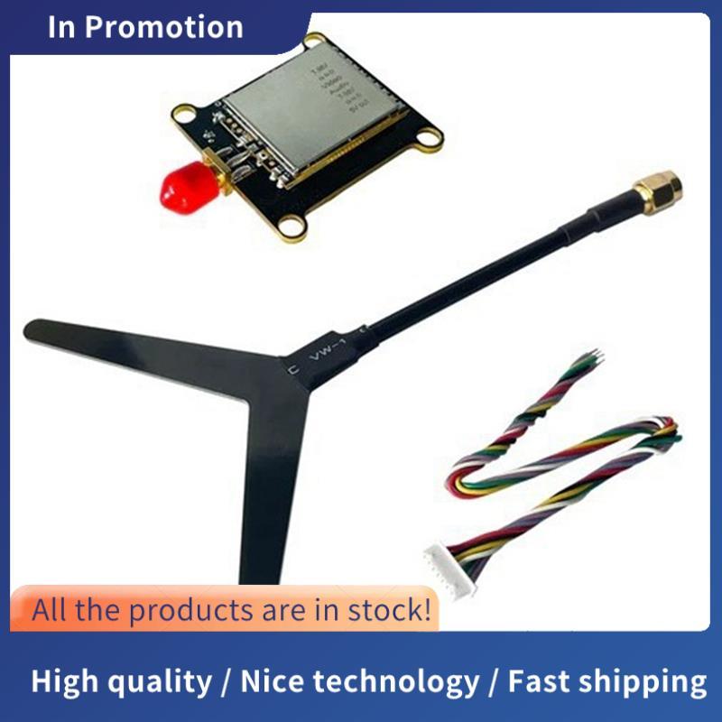 1.2G 1.6W VTX 1600mW 9 ช่อง FPV วิดีโอเครื่องส่งสัญญาณ 7-36V สําหรับ FPV RC Racing Drone