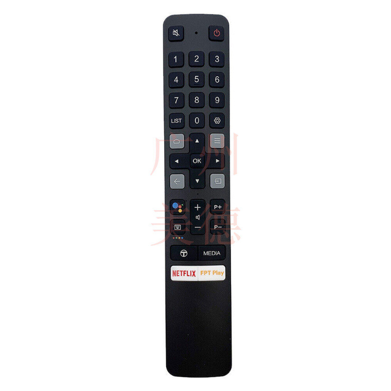 รีโมทเสียง RC901V/FMR7 สำหรับทีวี LCD TCL รองรับ Netflix
