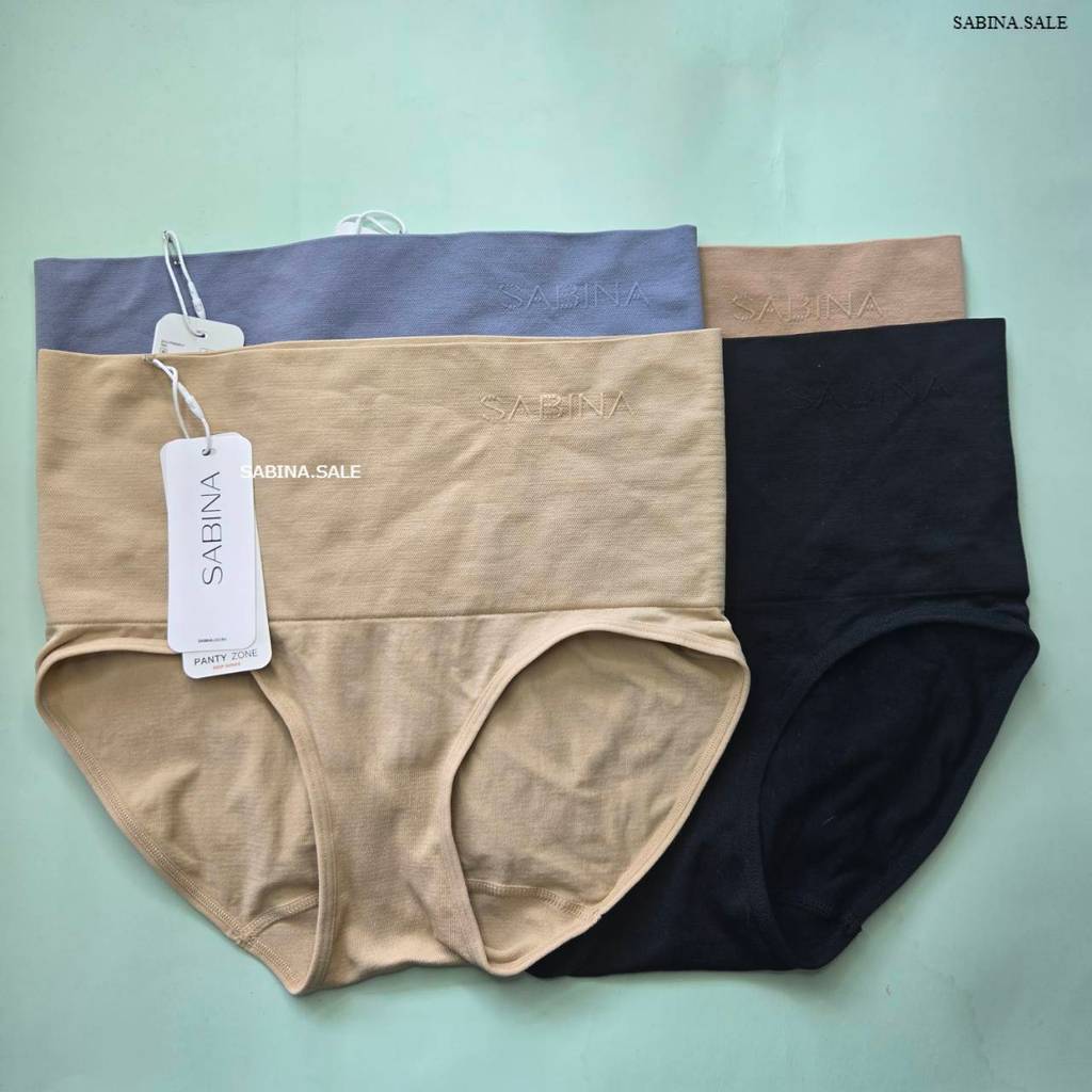 Sabina กางเกงชั้นในเอวสูง Seamless Fit รุ่น Panty Zone รหัส NUZ23028