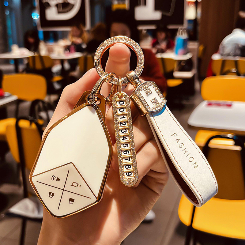 เหมาะสําหรับ Deepal L07 S03 S05 S07 สมาร์ทคีย์กรณี Deepal L07 S03 S05 S07 รถคีย์การ์ดหัวเข็มขัดป้องก