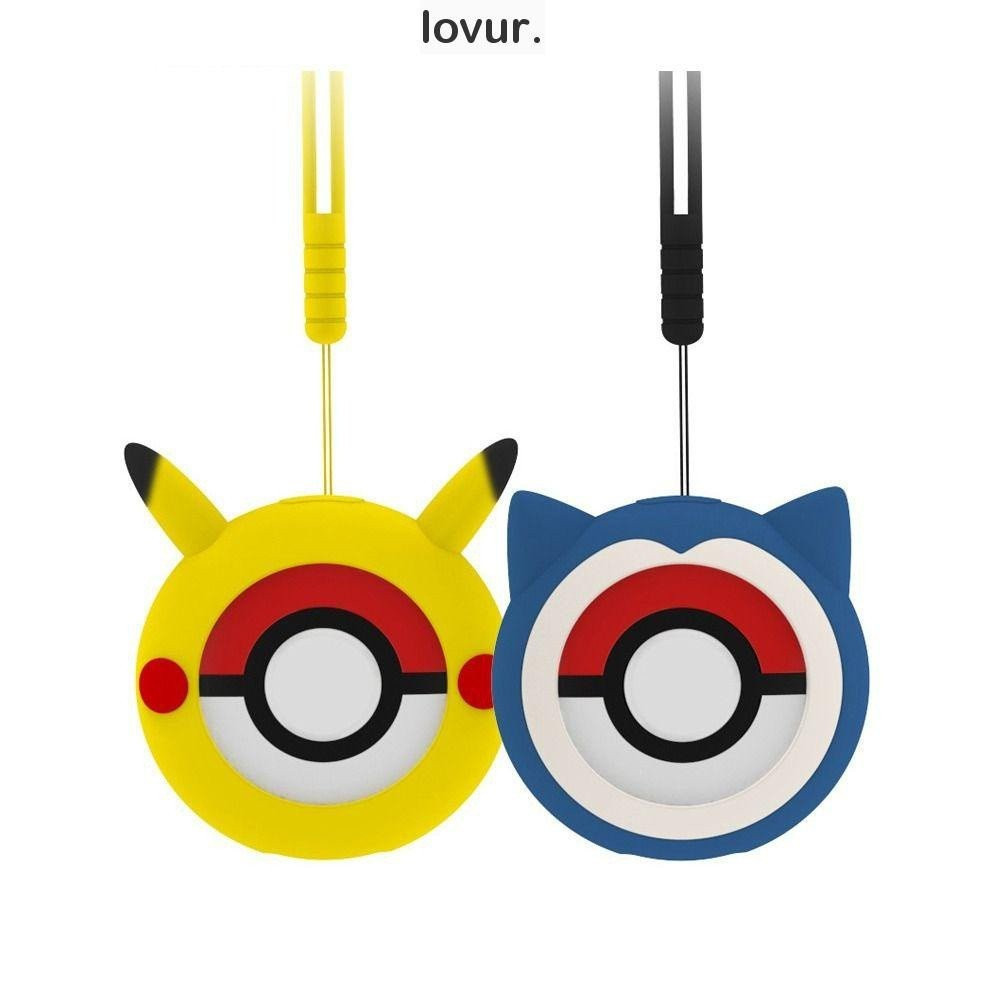 LOVUR Poke Ball Shell พร้อมสายกันกระแทก ฝาหลังซิลิโคนสําหรับ Pokémon Go Plus +
