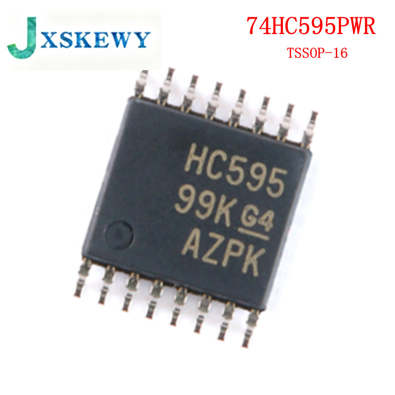 10PCS 74HC595PW TSSOP-16 74HC595 TSSOP16 HC595PW TSSOP SN74HC595PWR SMD ในสต็อก