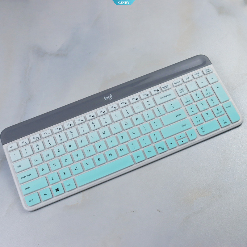 ฝาครอบคีย์บอร์ด Logitech K580 MK470 – ฟิล์มป้องกันกันน้ําสําหรับคีย์บอร์ดตั้งโต๊ะบลูทูธไร้สาย [ZK]