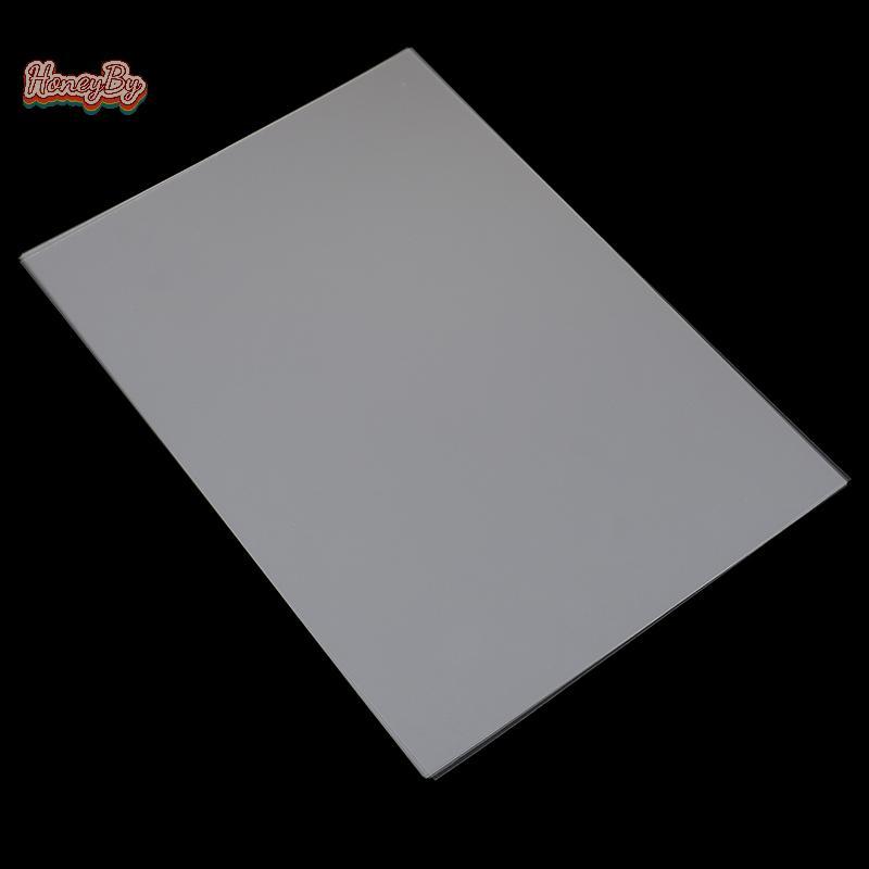 Honeybird 10 ชิ้น A4 Inkjet Laser Printing Transparency Film กระดาษถ่ายภาพ PCB Stencils Nice