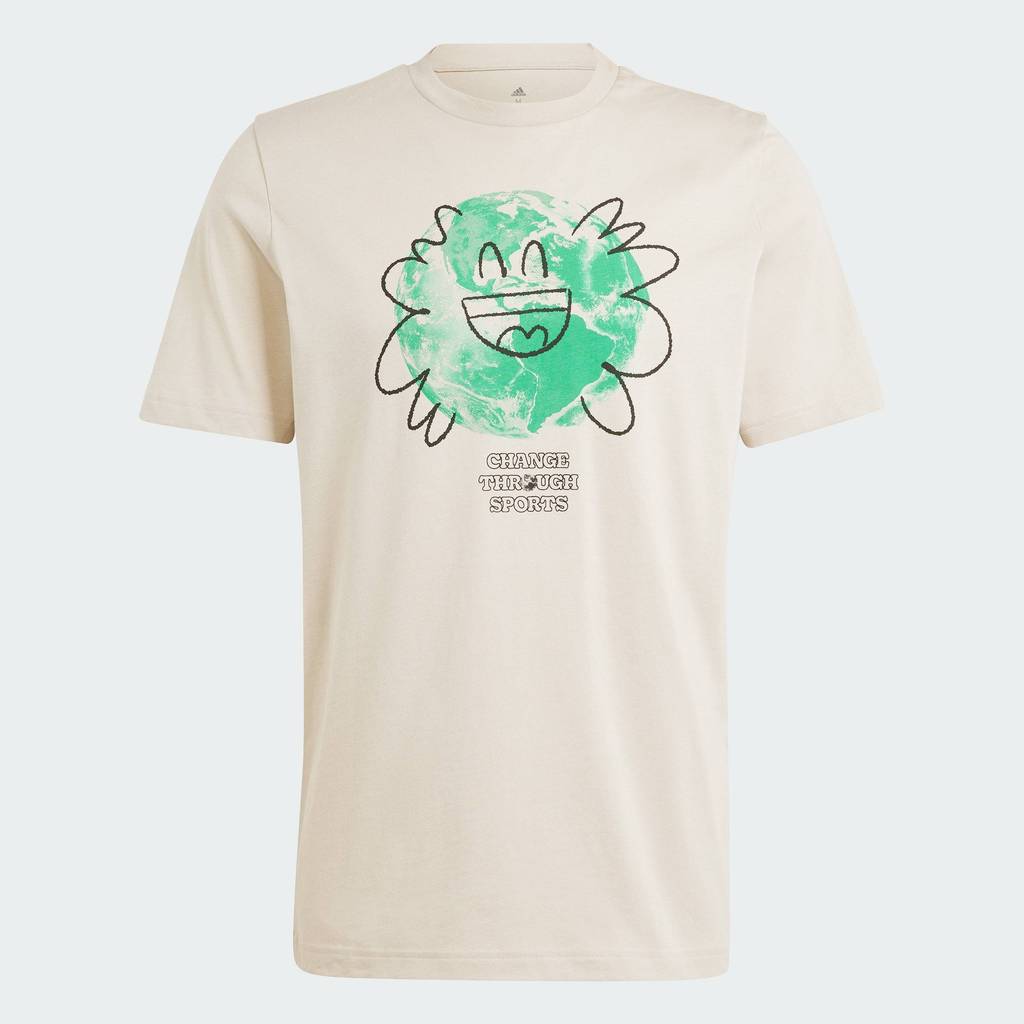 adidas Lifestyle adidas Sportswear Change Through Sports Earth Tee Men Beige IL5407