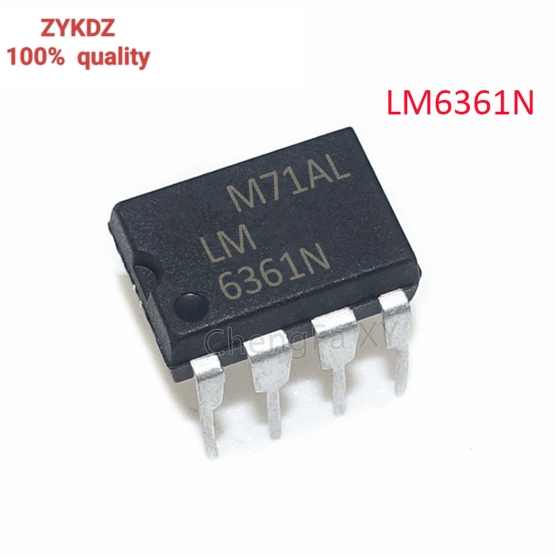 10PCS LM6361N LM6361 ในสต็อก DIP-8