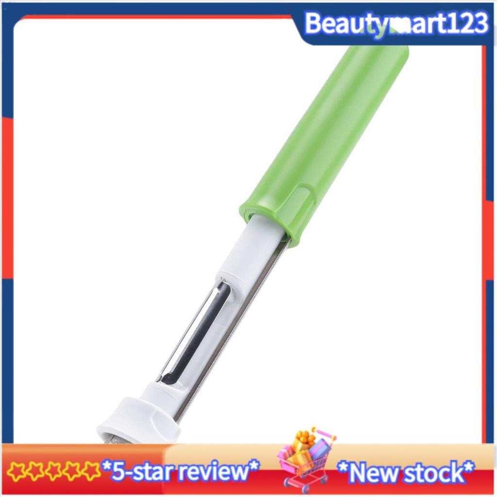 BMTelescopic Fruit Core Peeling and Peeling Machine Multi-Functional สแตนเลสผัก 2-In-1 Peeling Machi