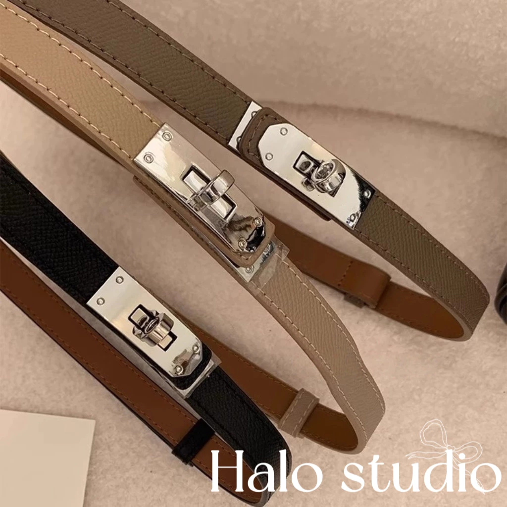 Halo studio พร้อมส่ง🔥ขัดเส้นเล็กสไตล์ใหม่ เรียบง่ายอเนกประสงค์ ไม่มีรู ดีไซน์ทันสมัย สำหรับเสื้อผ้าสตรี