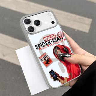 แม่เหล็ก 🛰เคสใสกันกระแทกลายน่ารัก🛰ไอโฟน17Air 11 12 13 14 15 16 17 PROMAX 17 16 15Pro 16 15 14PLUS 8 7Plus XR X XS XSMAX