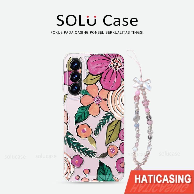 Dazzle สาวดอกไม้ใสสําหรับ Oppo A6x Reno 15 5G A6 A5x A5 2025 A5i Pro 14F Reno 14 Pro A3X A5 Pro 5G A