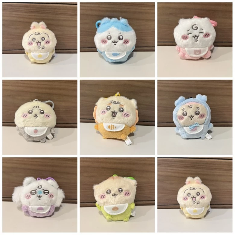 น่ารัก Chikawa Baby Series Plushie ของเล่น Hachiware Usagi ตุ๊กตาพวงกุญแจกระเป๋าจี้ตุ๊กตาการ์ตูนเด็กของขวัญ