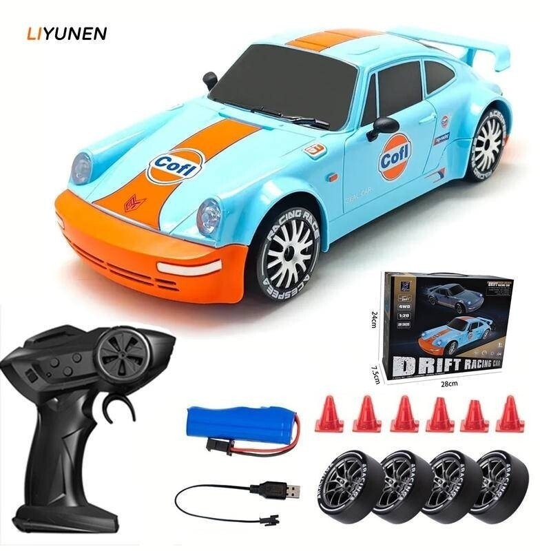 Limited Edition 1/20 Porsche 933 4WD RC Drift Car 2.4G Remote Control Car High Speed Dodge 911 Drift