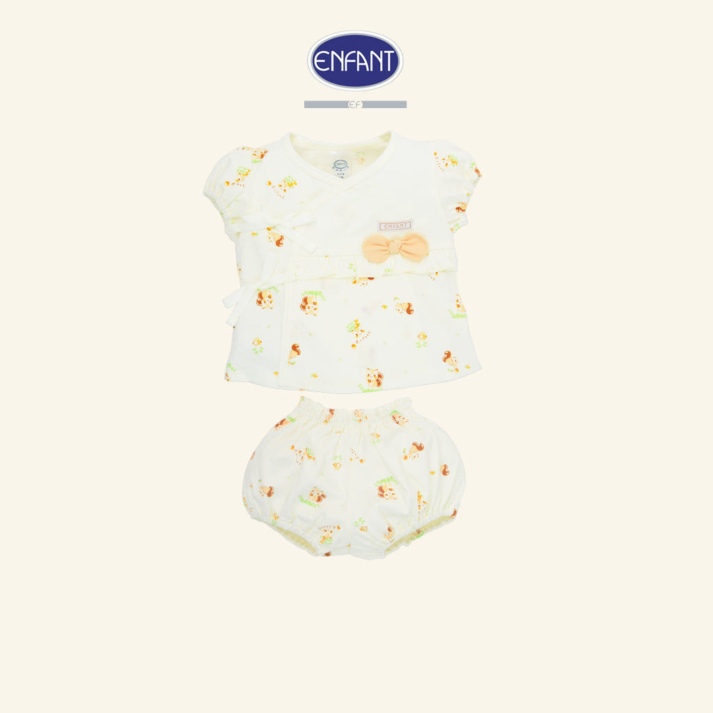 ENFANT ชุดเสื้อผ้าเด็กอ่อน สำหรับแรกเกิด- 6 เดือน ED1DI2