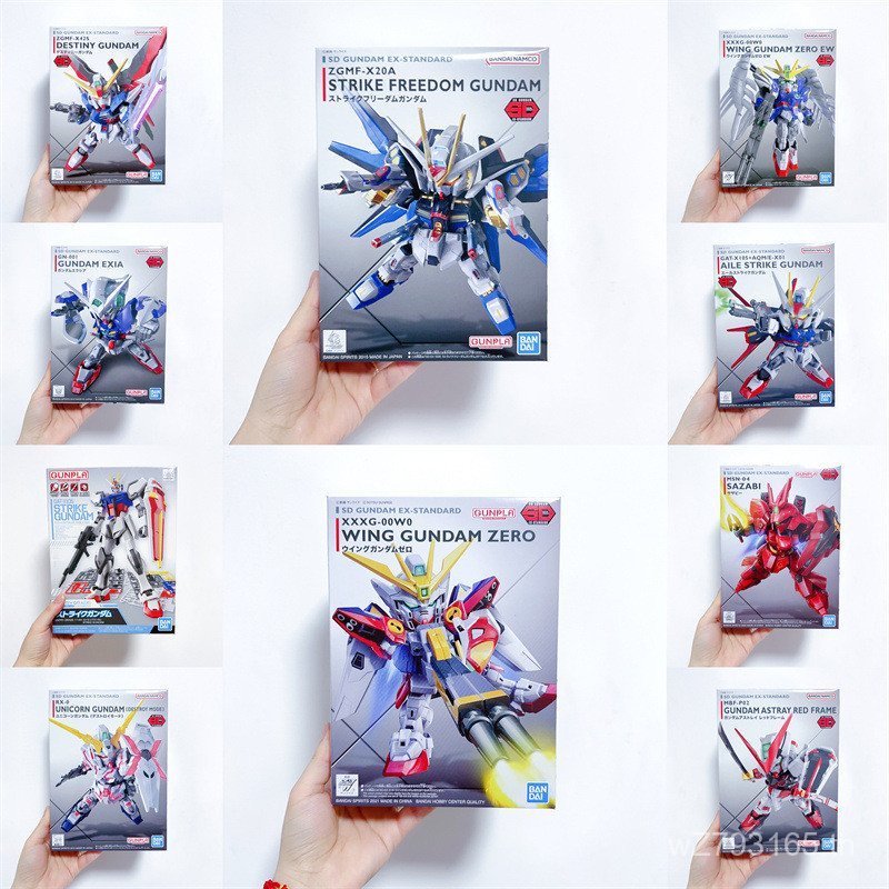 Flying Wing EG Yuanzu Gundam Free Model Assembly Zero Type DHZ ของแท้ sd Assault Bull Can Angel DPCY