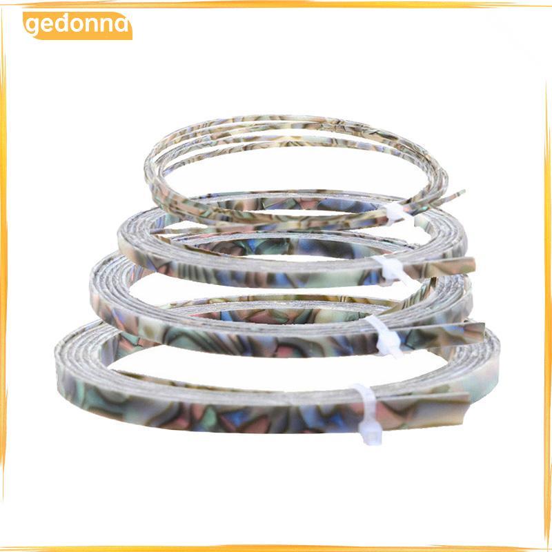 [gedonna] Celluloid Guitar Binding Strip Shell Inlays สําหรับ Mandolin Ukulele Luthier