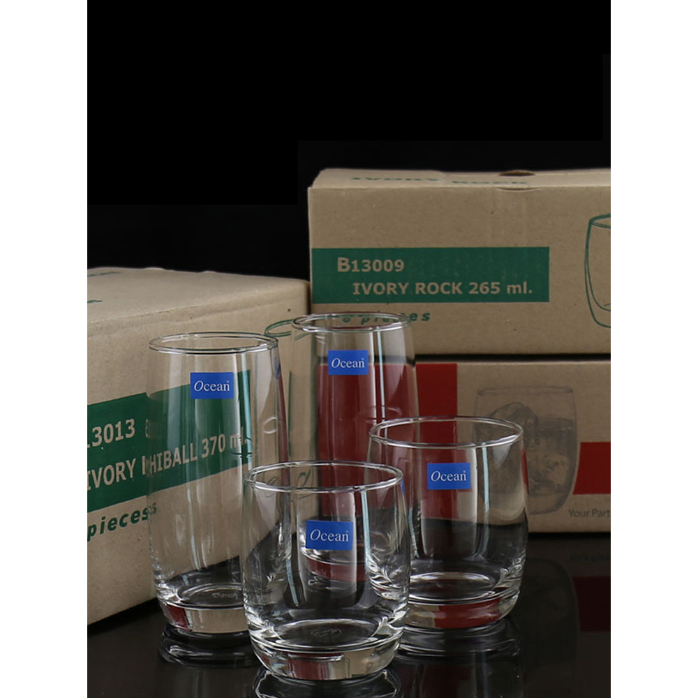 แก้วน้ําใส tumbler แก้วน้ำใสสำหรับใช้ในบ้าน