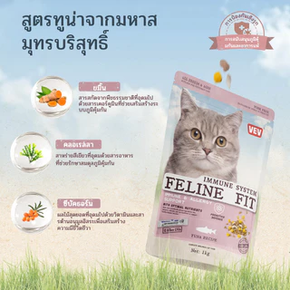 【โปรไบโอติกส์ฟรี】VEV แบ่งขาย 1 kg. Premium Cat Food Gluten Free
